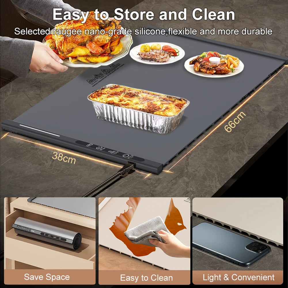 Tappetino Riscaldante Elettrico Extra-Large (38x66cm)